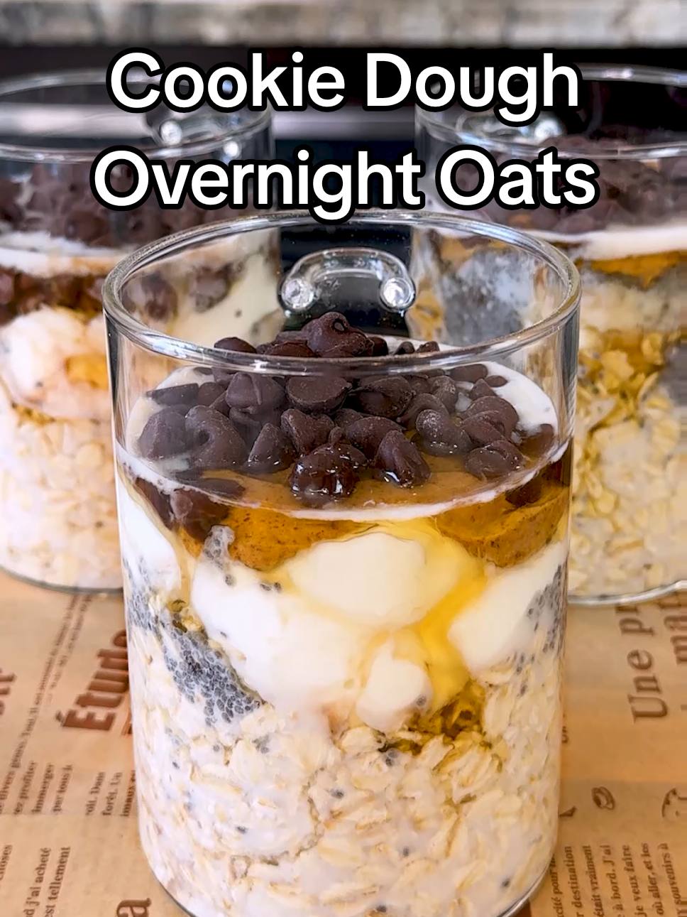 Cookie Dough Overnight Oats