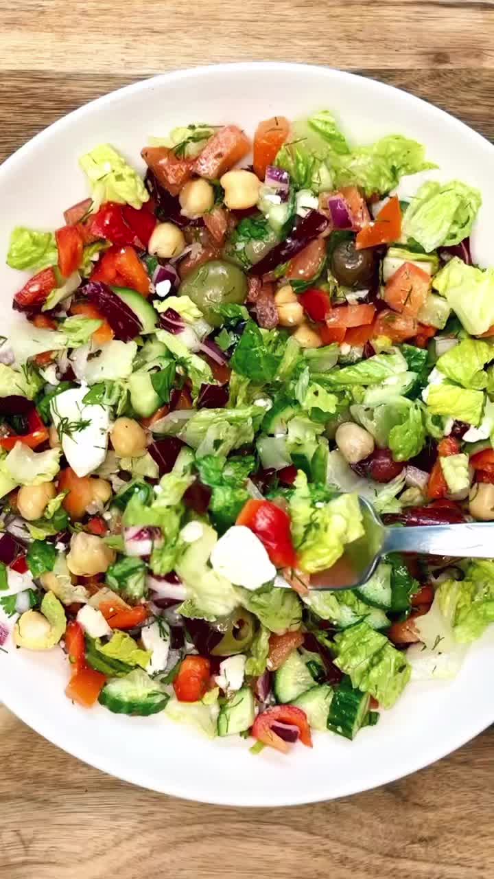 Chopped Salad with Vinaigrette