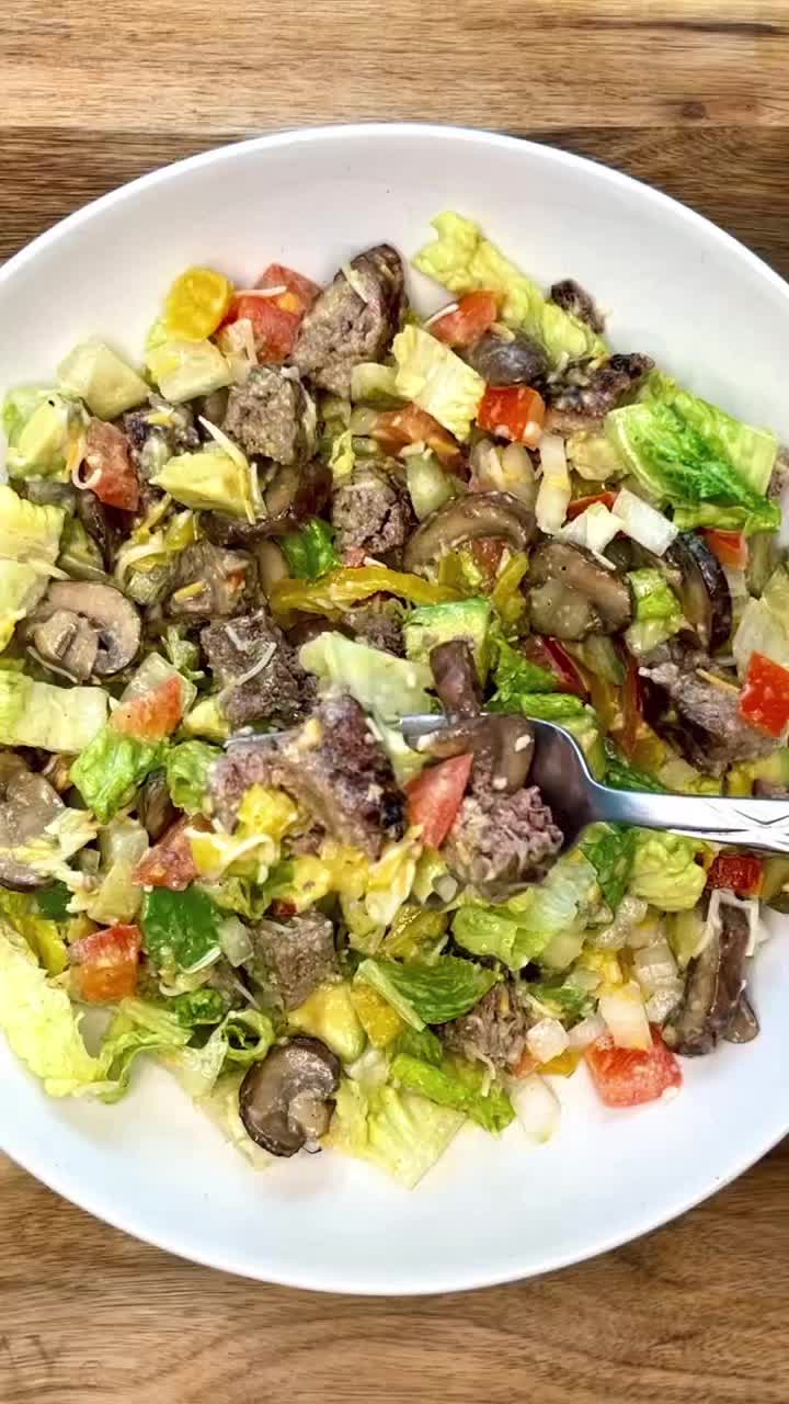 Cheeseburger Salad