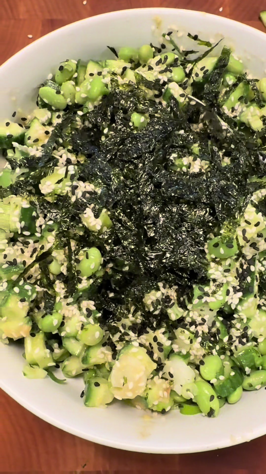 Quick Edamame Salad