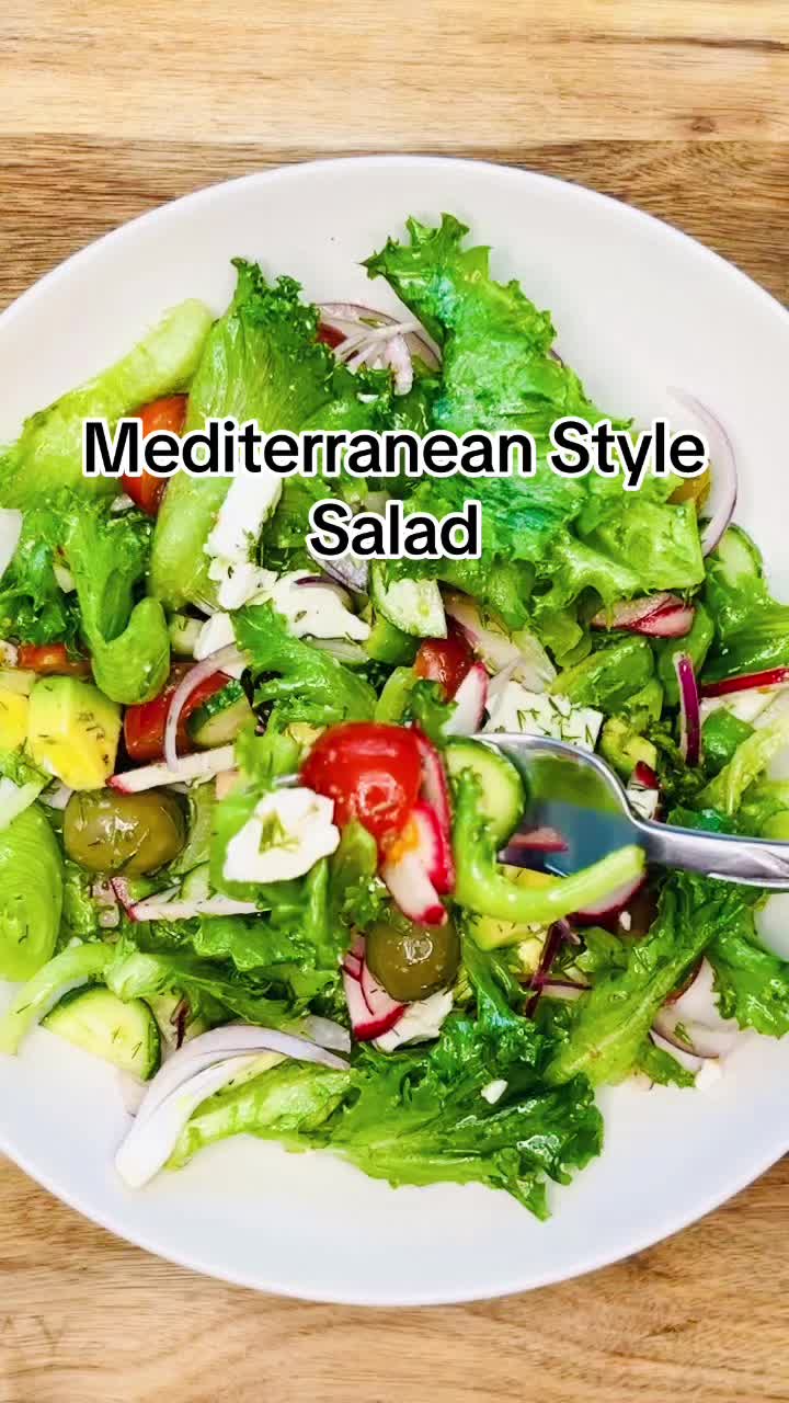 Mediterranean Style Salad