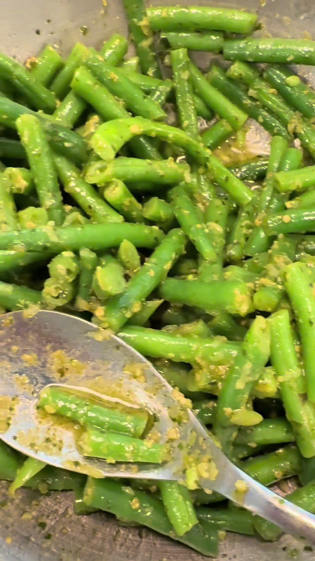 String Bean Salad with Pesto