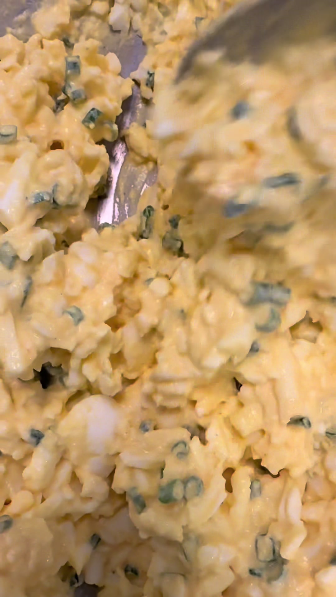 Sour Cream Egg Salad