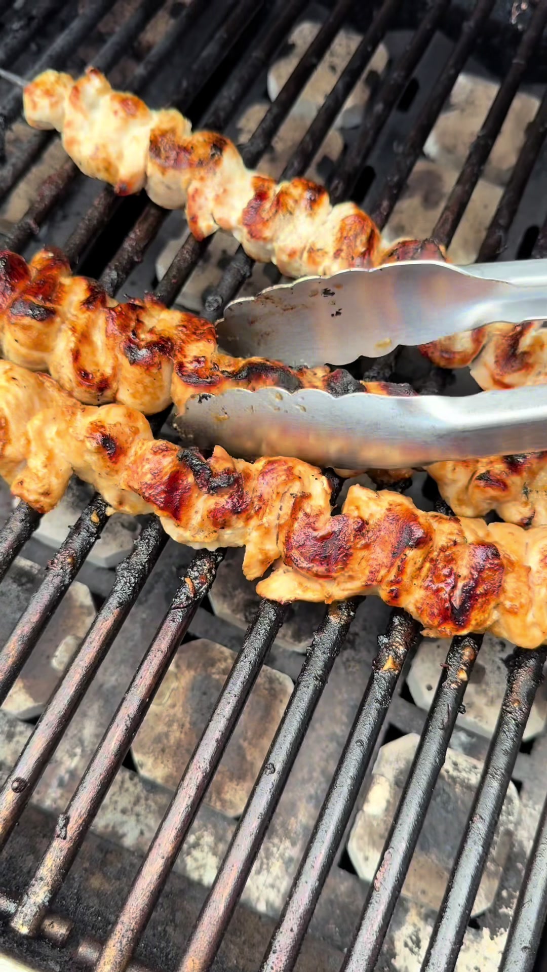 Korean Barbecue Chicken Skewers