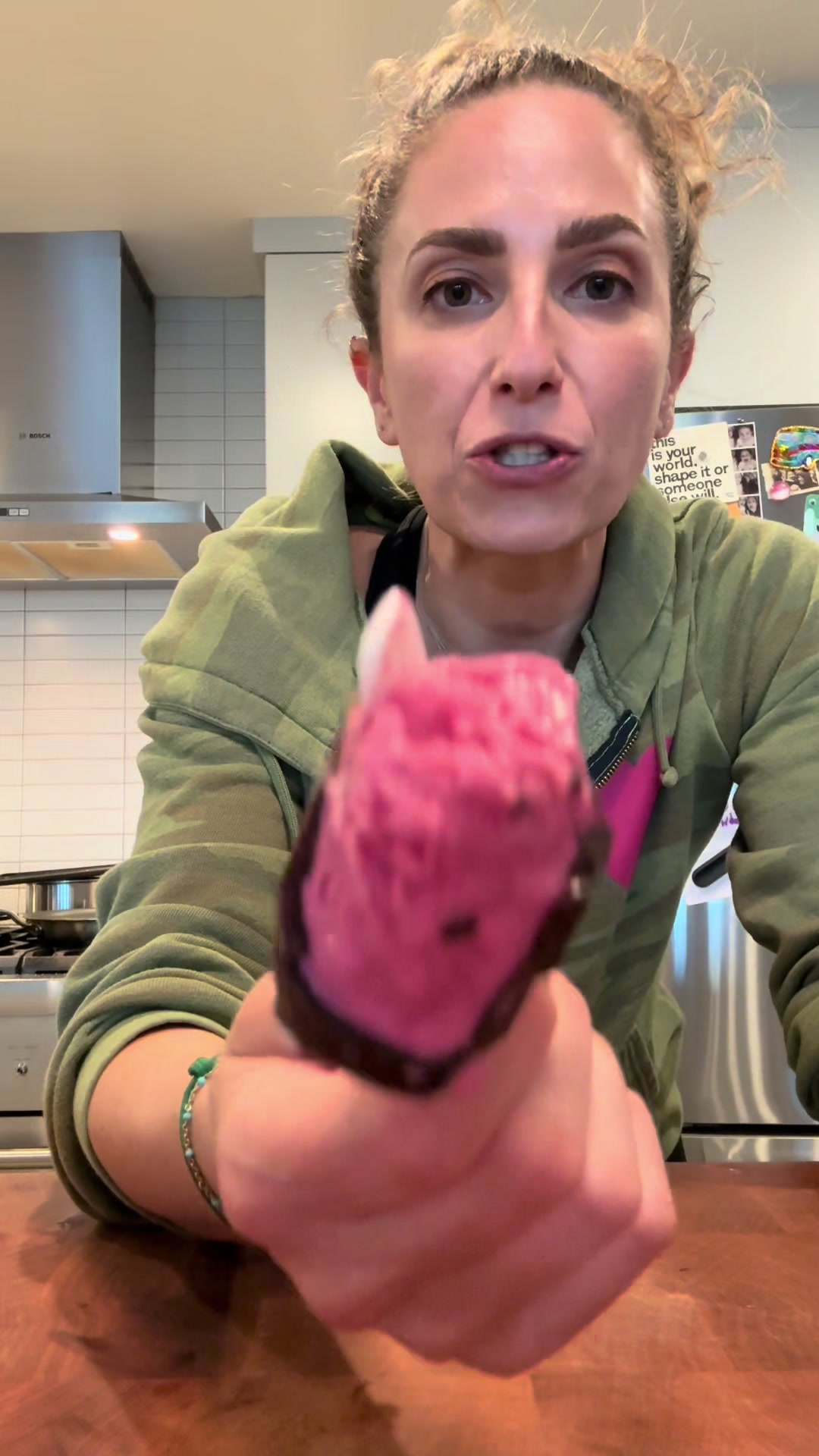 Chocolate Strawberry Ice Pop