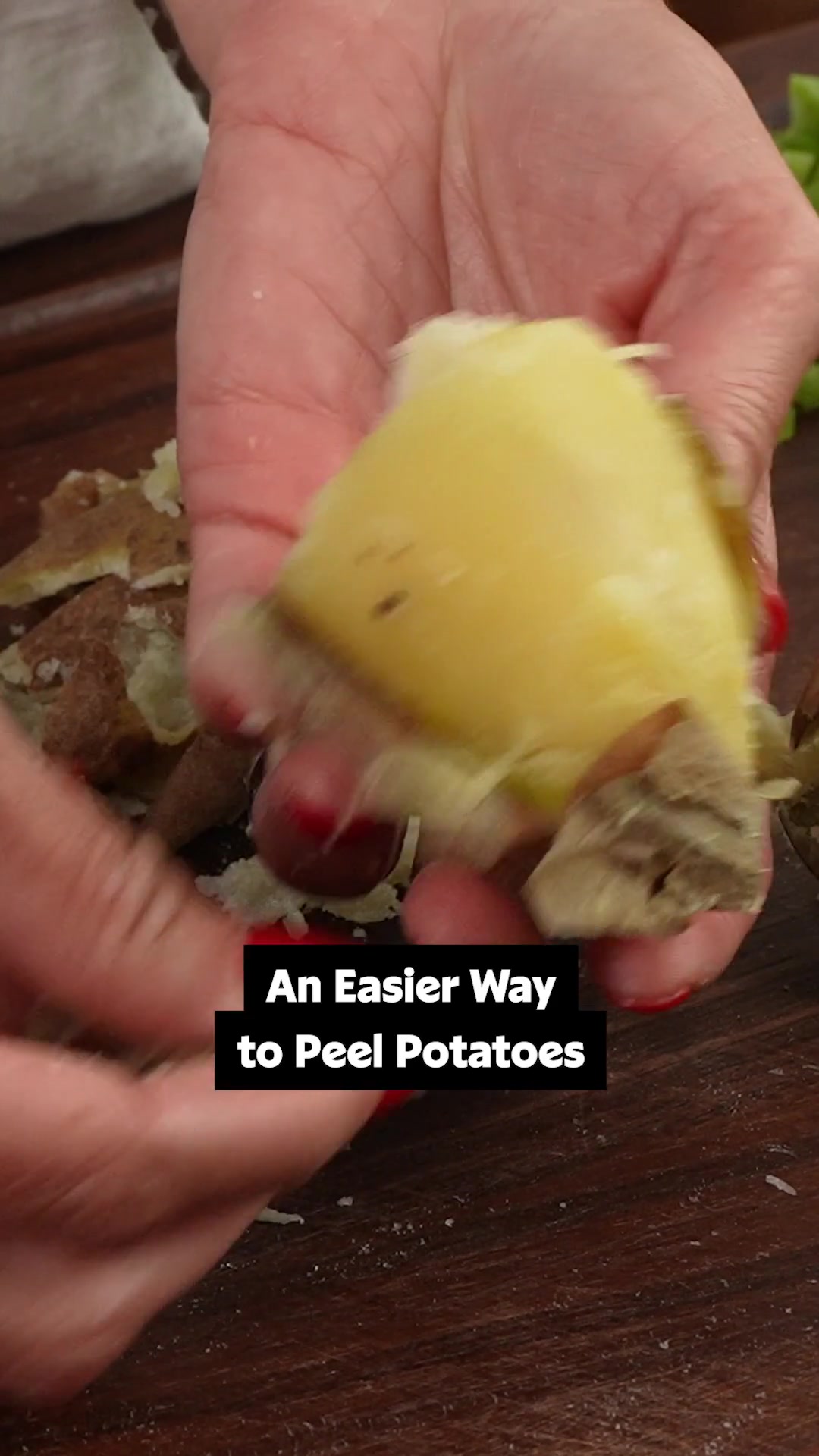 Easy Potato Peeling Technique