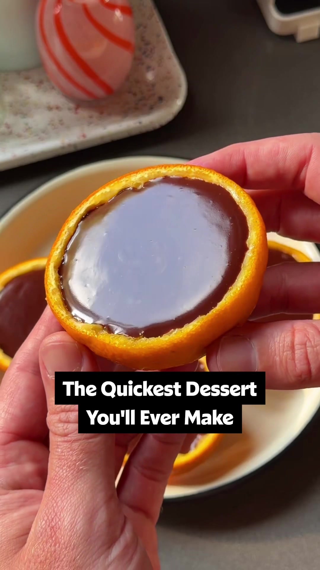 Chocolate Orange Possets