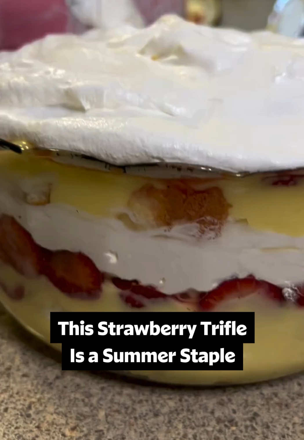 Strawberry Trifle