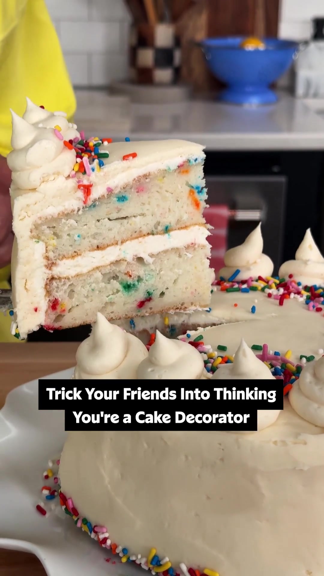Homemade Birthday Cake Decoration