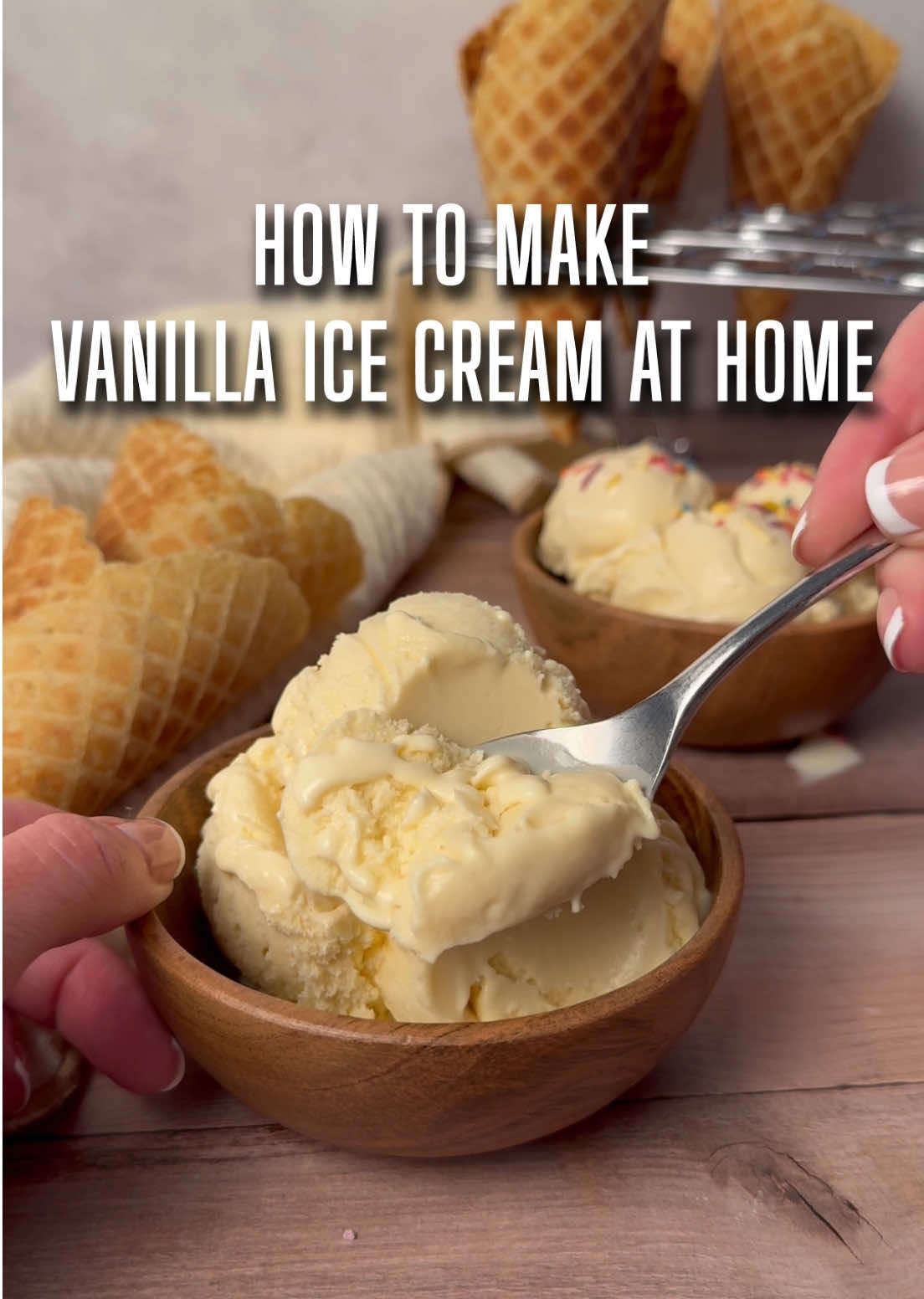 Homemade Vanilla Ice Cream