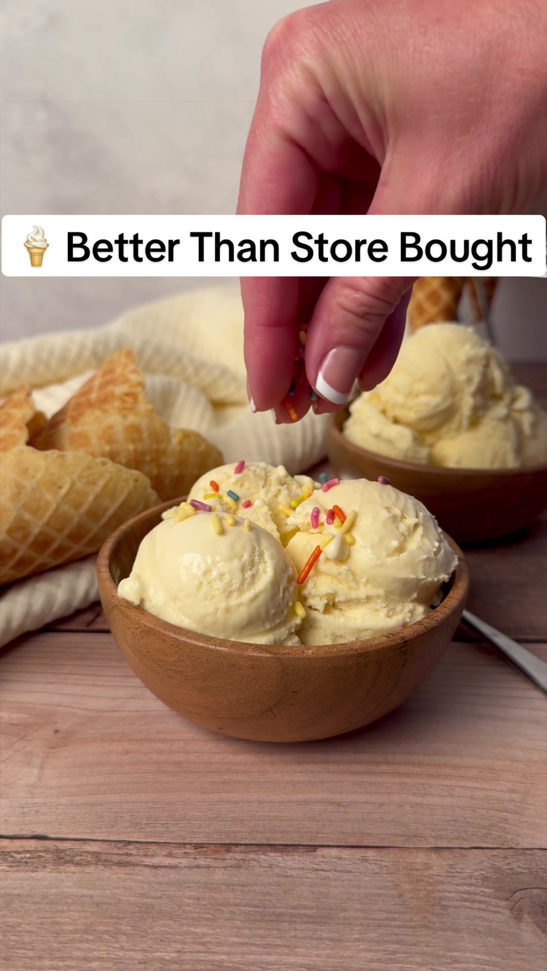 Homemade Vanilla Ice Cream