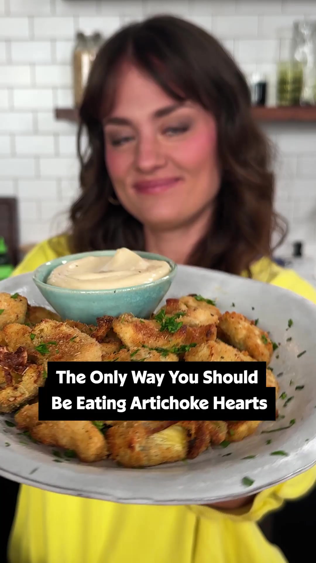 Crispy Air-Fried Artichoke Hearts