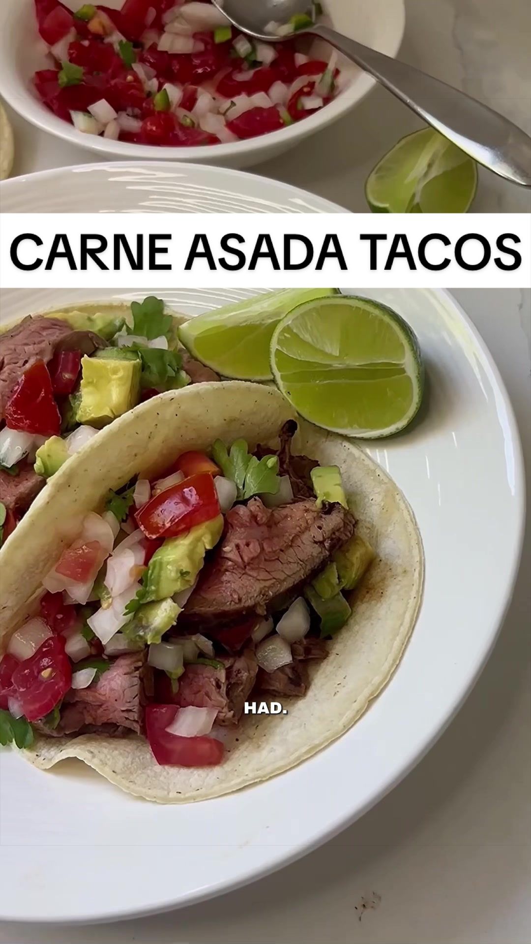 Carne Asada Tacos