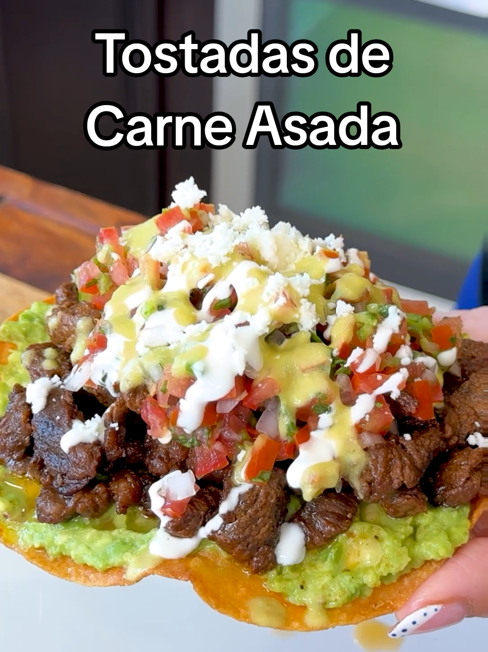 Tostadas de Carne Asada