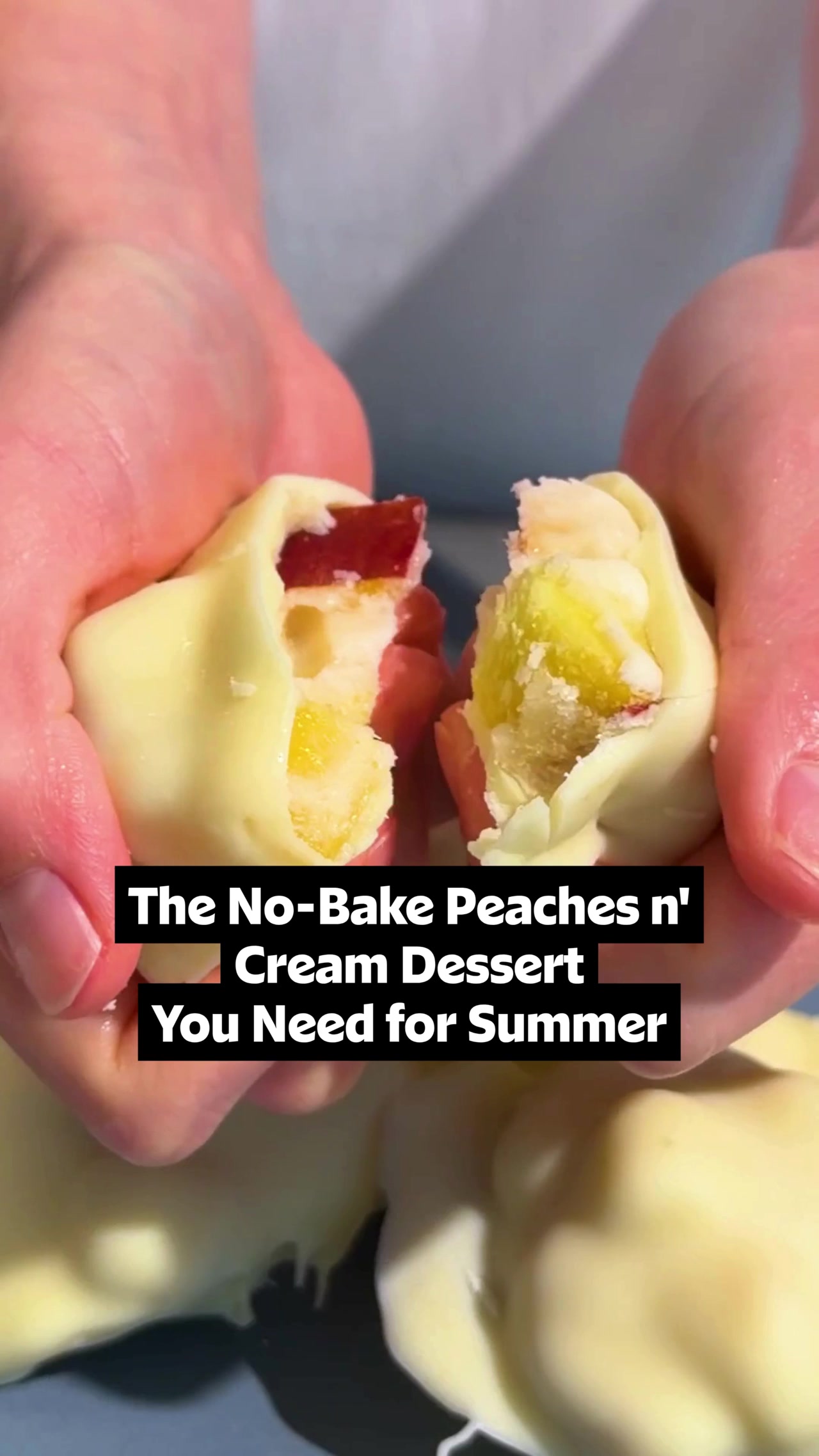 Peaches 'n Cream Yogurt Clusters