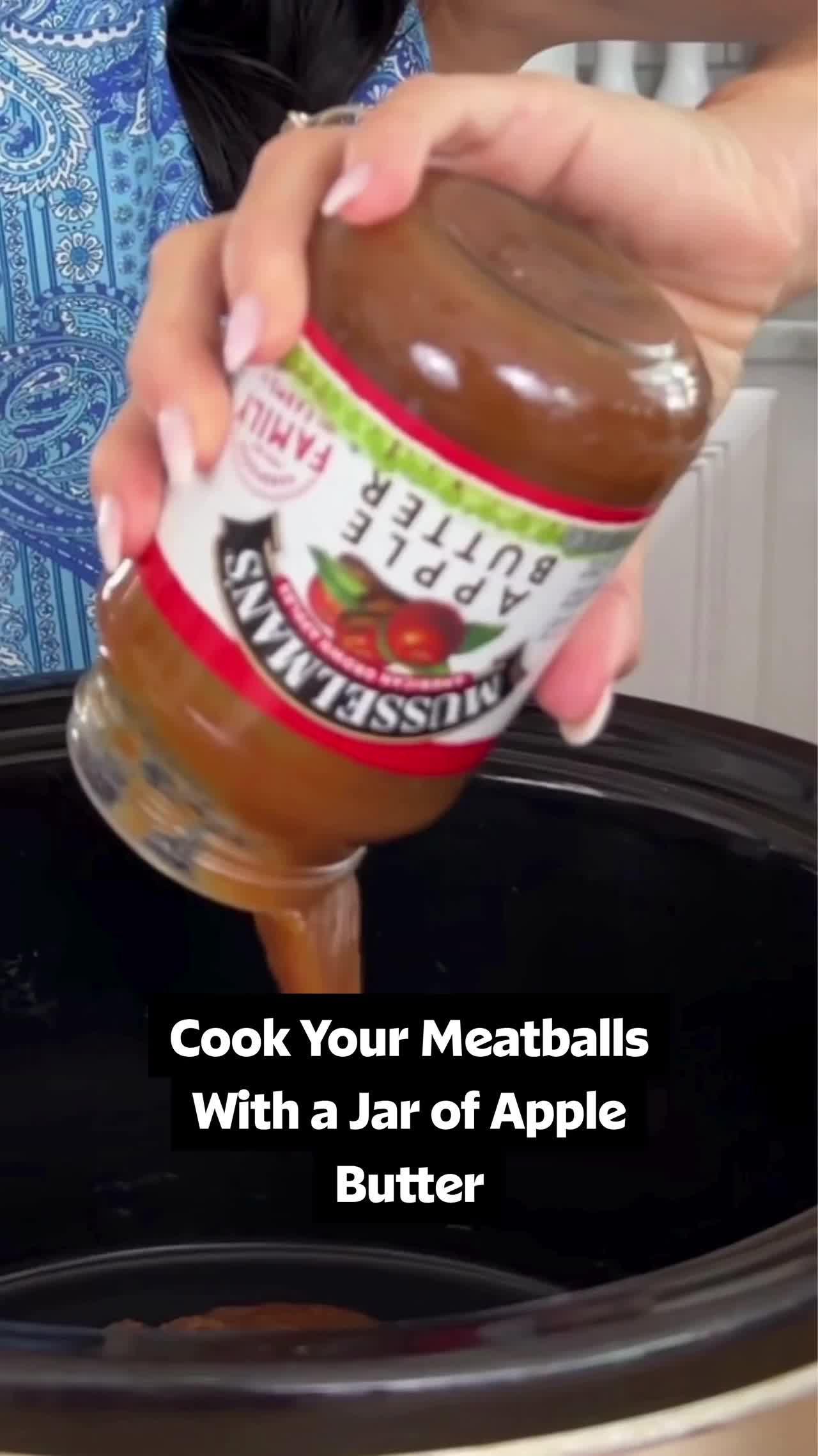 Slow Cooker Party Meatballs