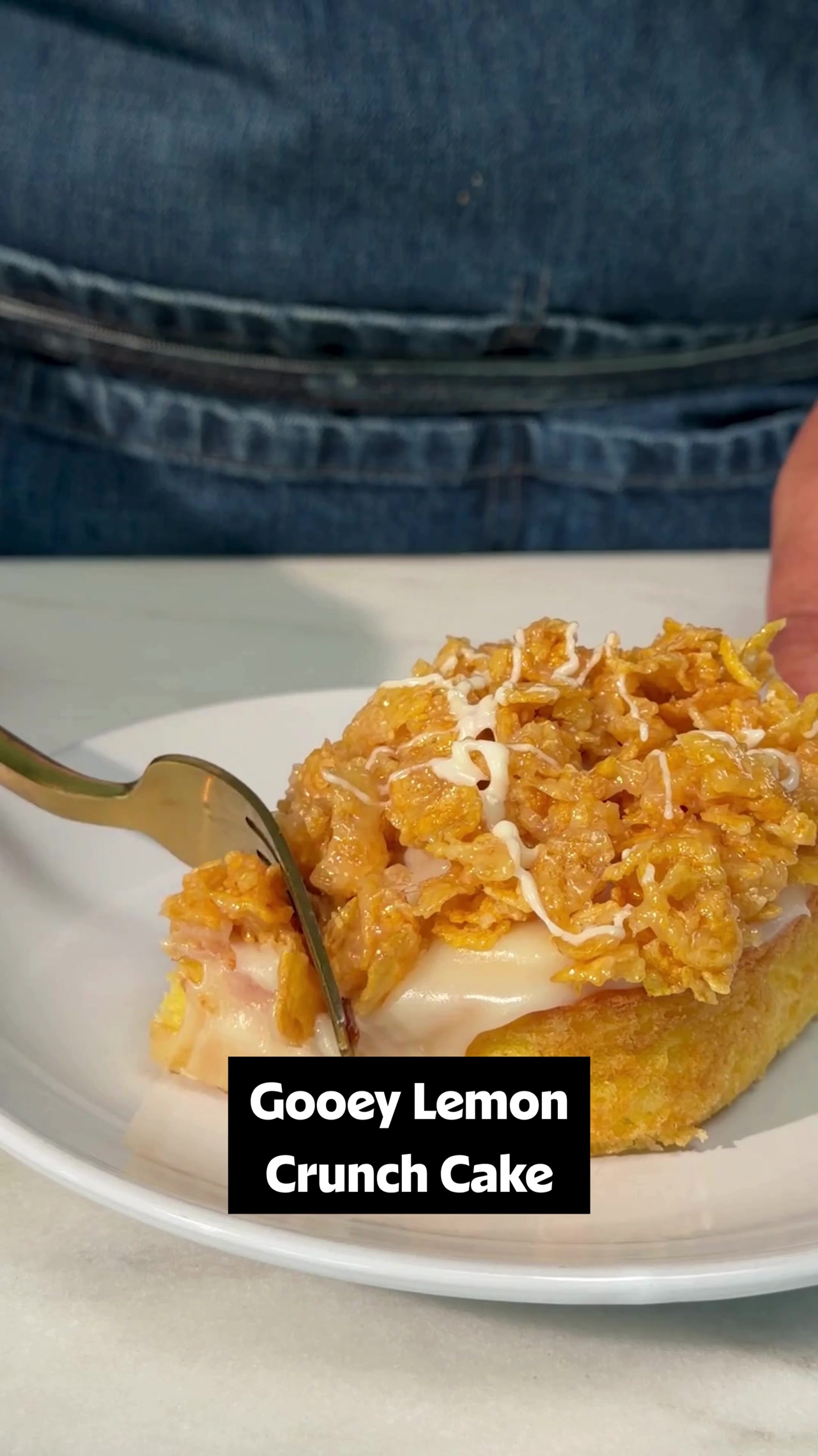 Lemon Crunch Cake