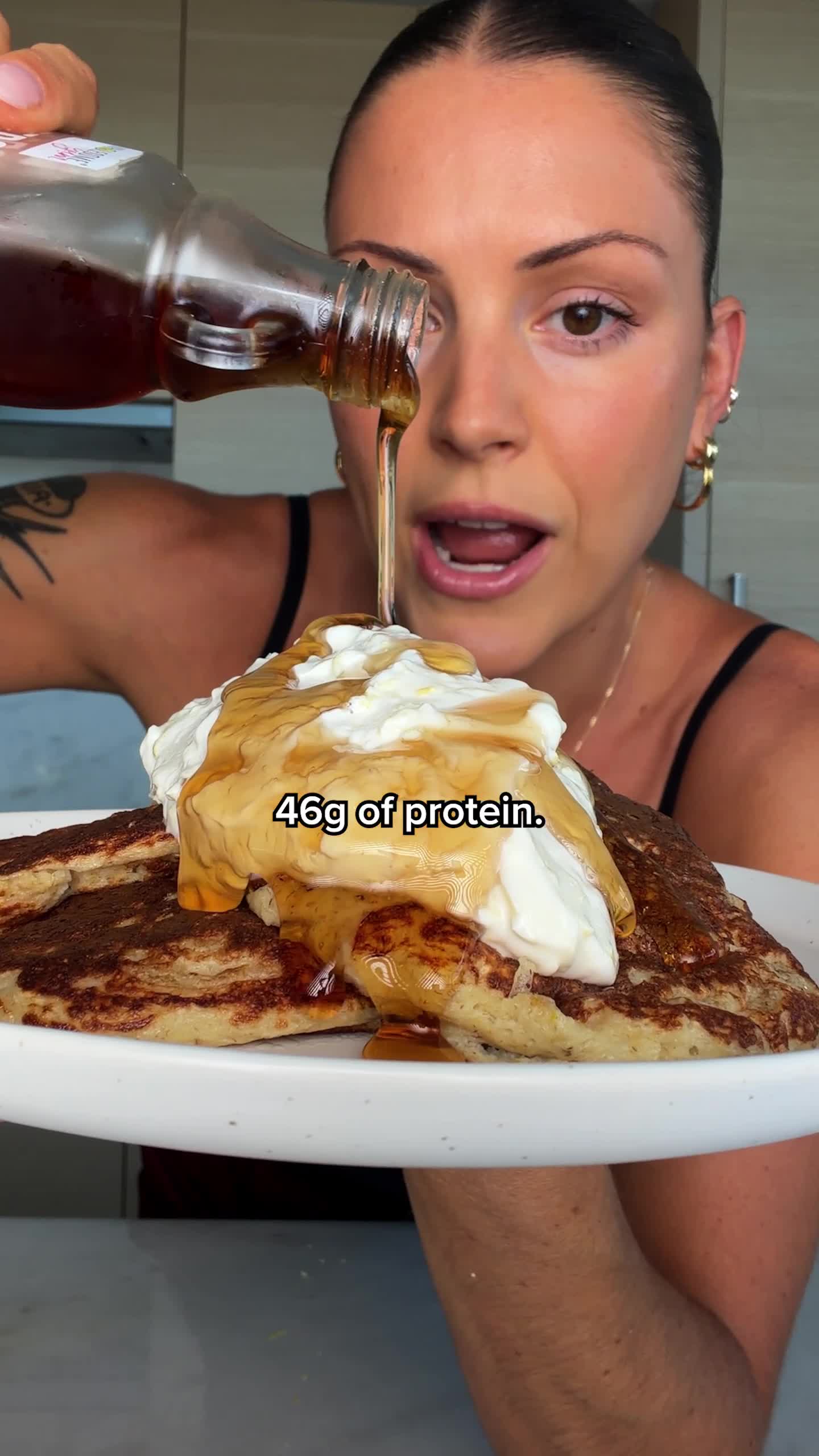 Lemon Protein Pancakes