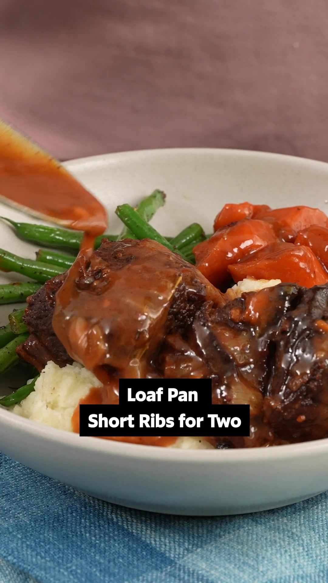 Short Ribs with Mashed Potatoes
