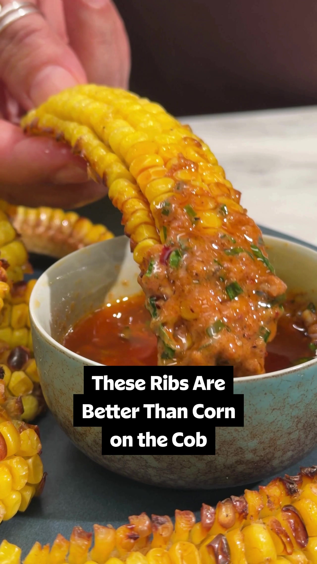 Microwave Corn with Cowboy Butter