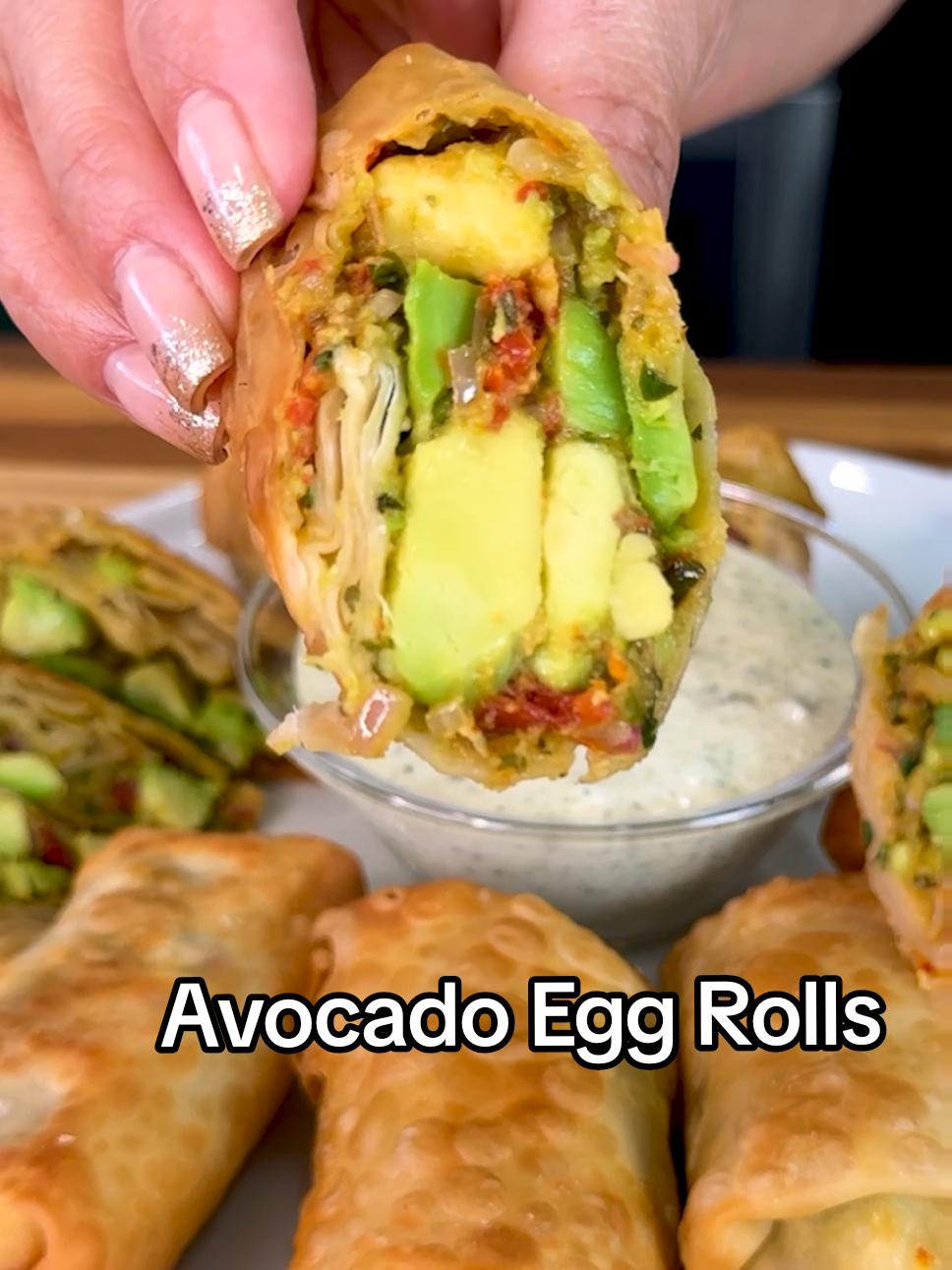 Avocado Egg Rolls
