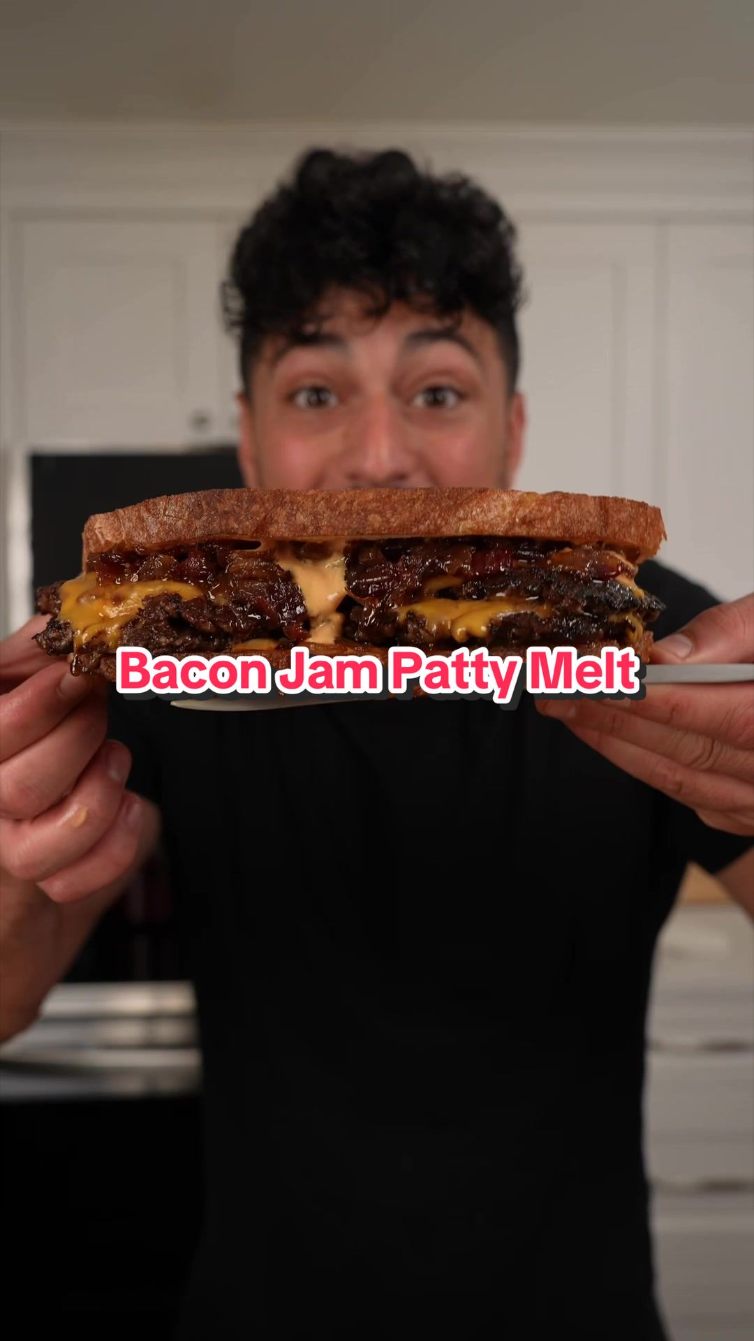 Bacon Jam Patty Melt