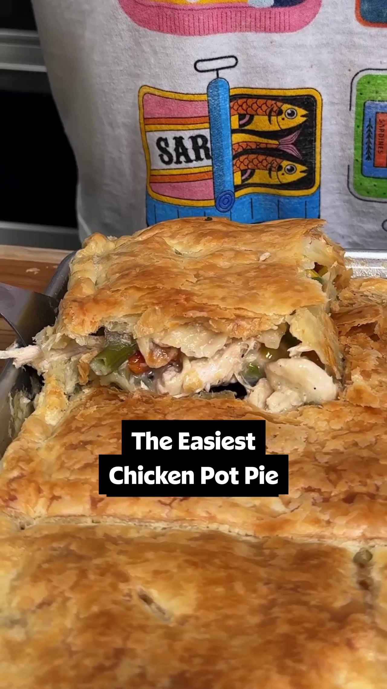 Sheet Pan Chicken Pot Pie