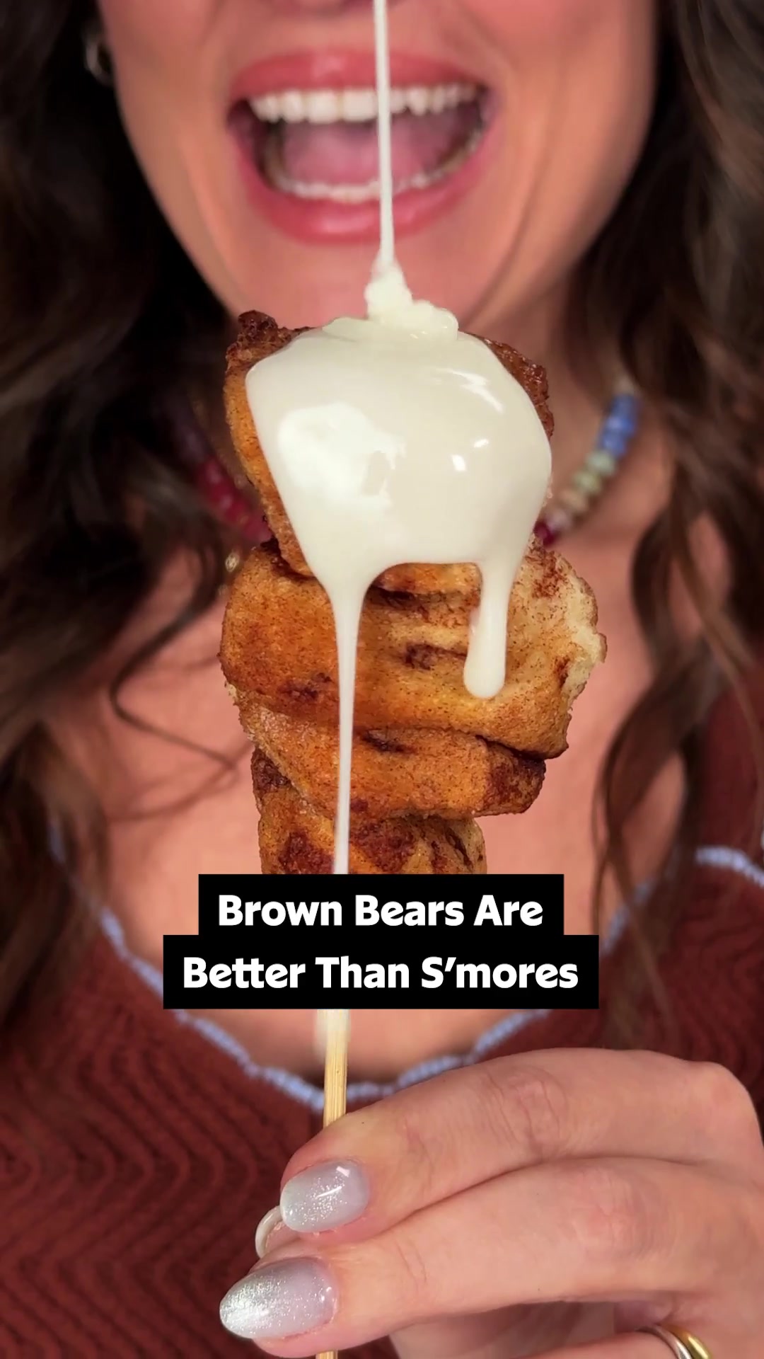 Brown Bears with Cinnamon Rolls