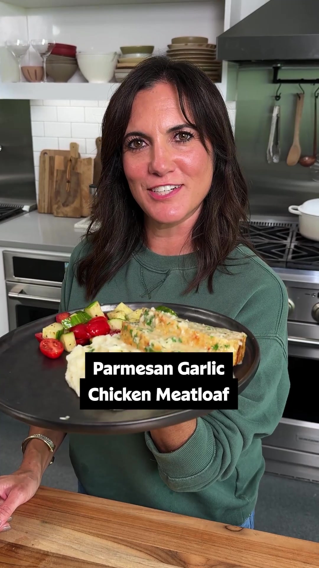 Parmesan Garlic Meatloaf