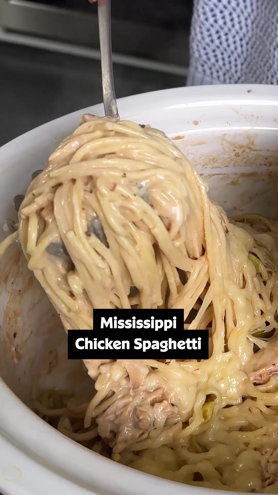Mississippi Chicken Spaghetti