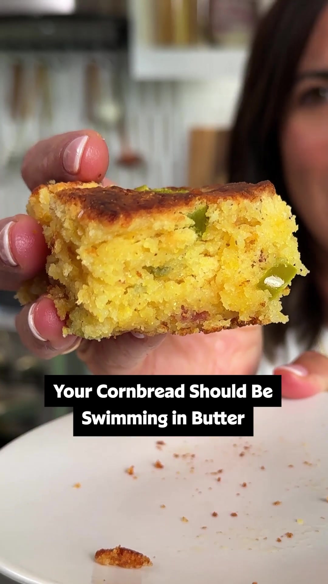 Jalapeño Popper Butter Swim Cornbread