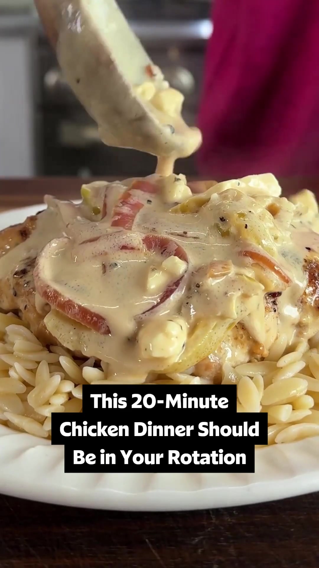Creamy Banana Pepper Bacon Chicken