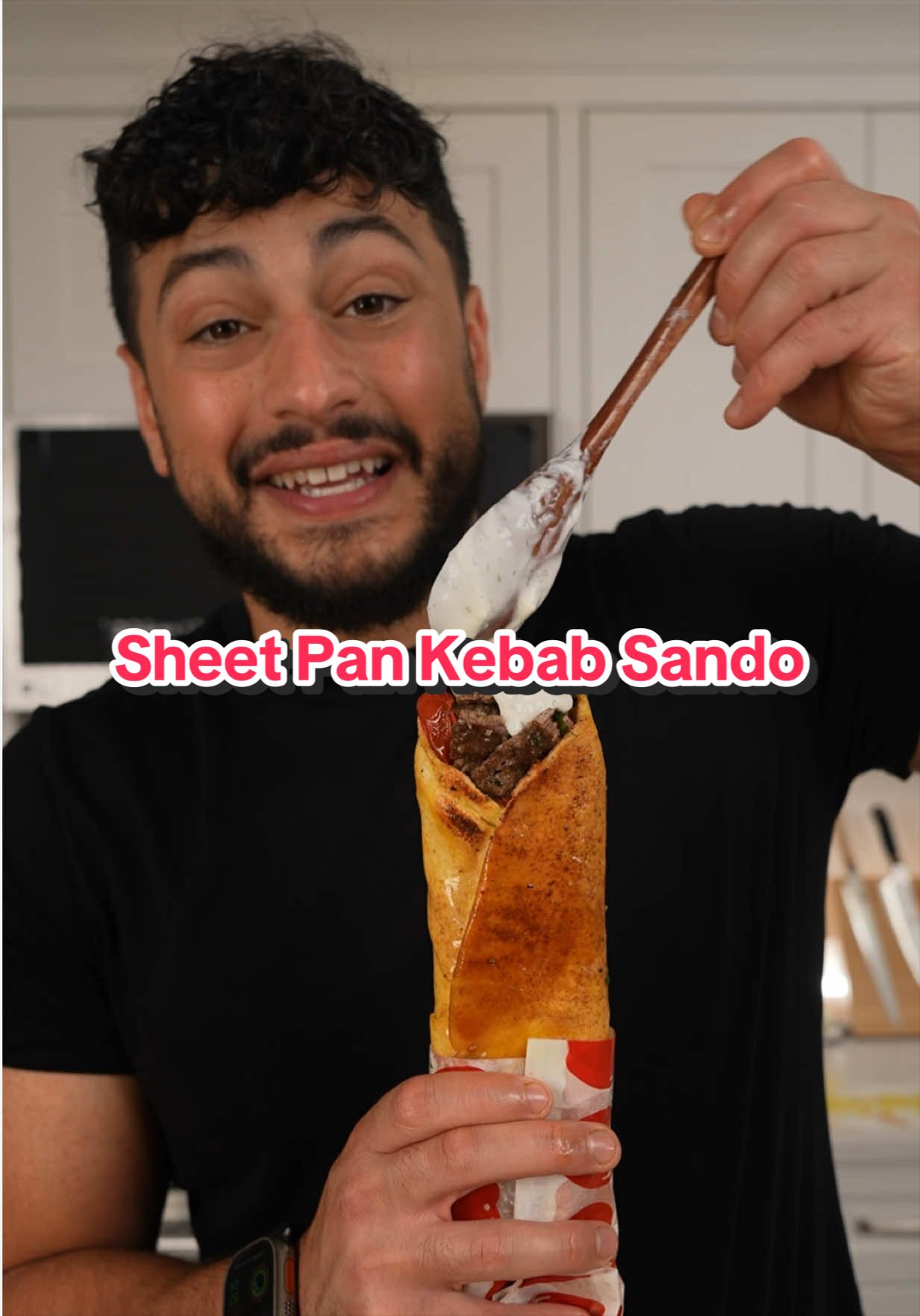 Sheet Pan Kebab Sandwich