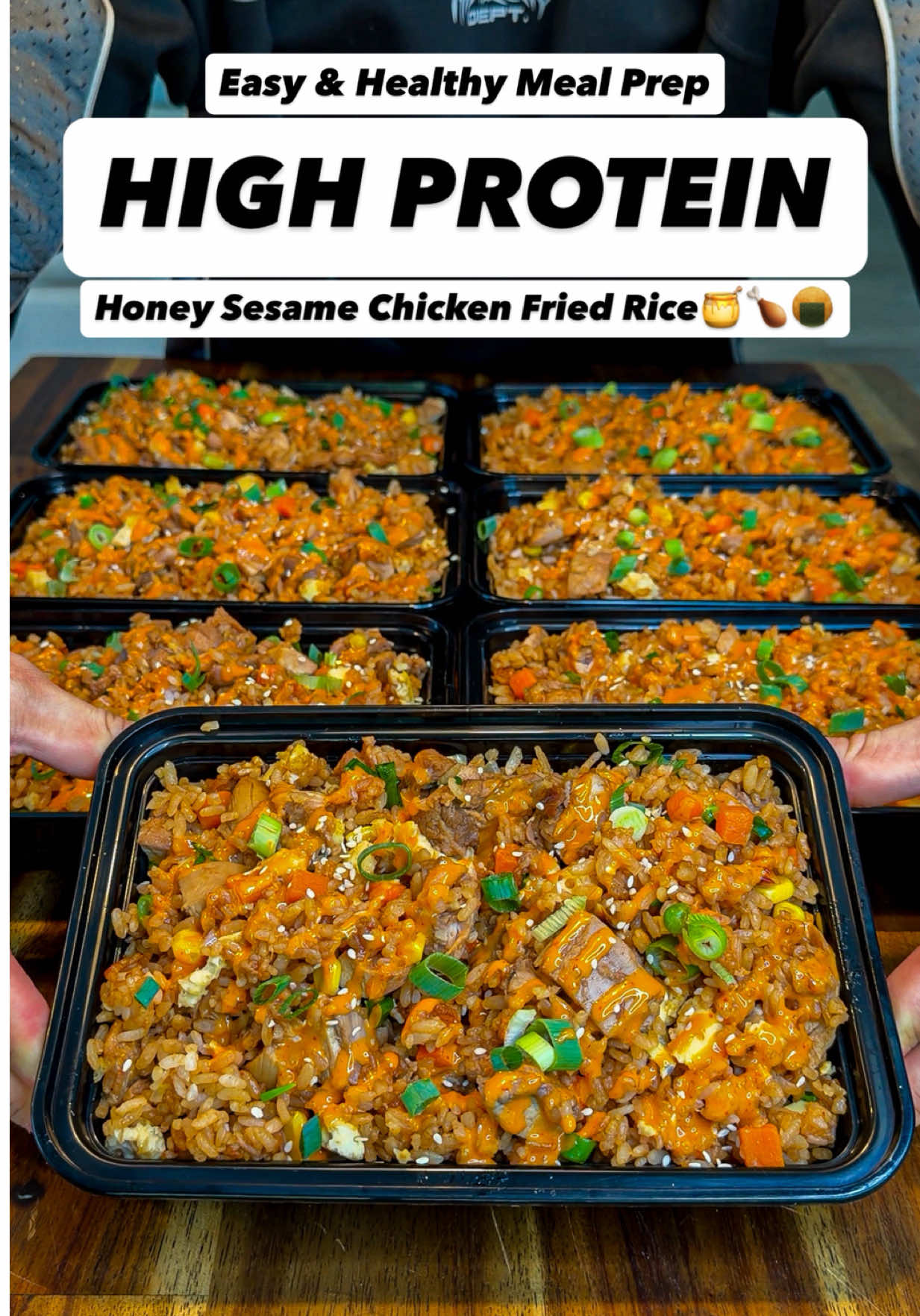 Honey Sesame Chicken Fried Rice