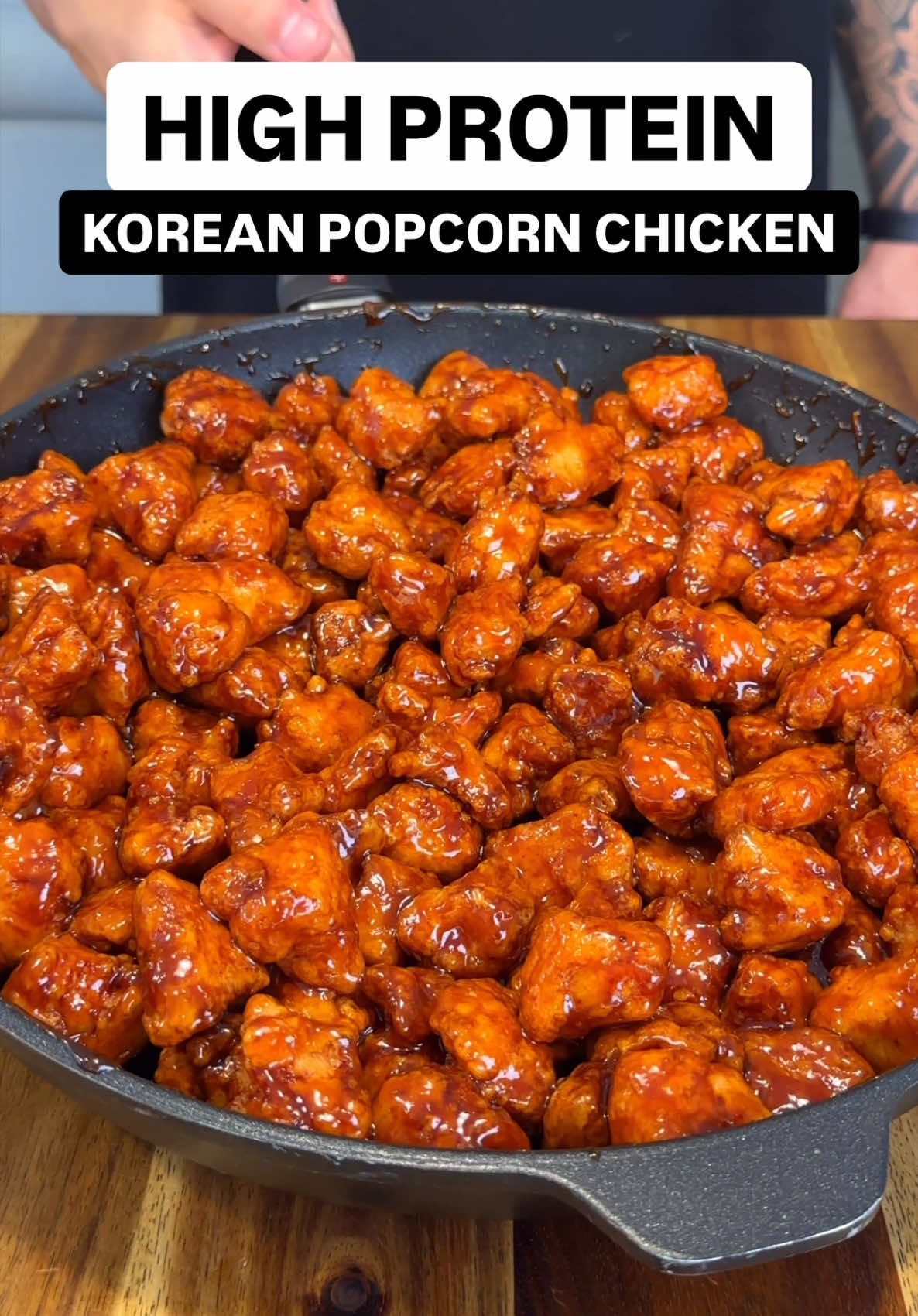 Crispy Korean Popcorn Chicken