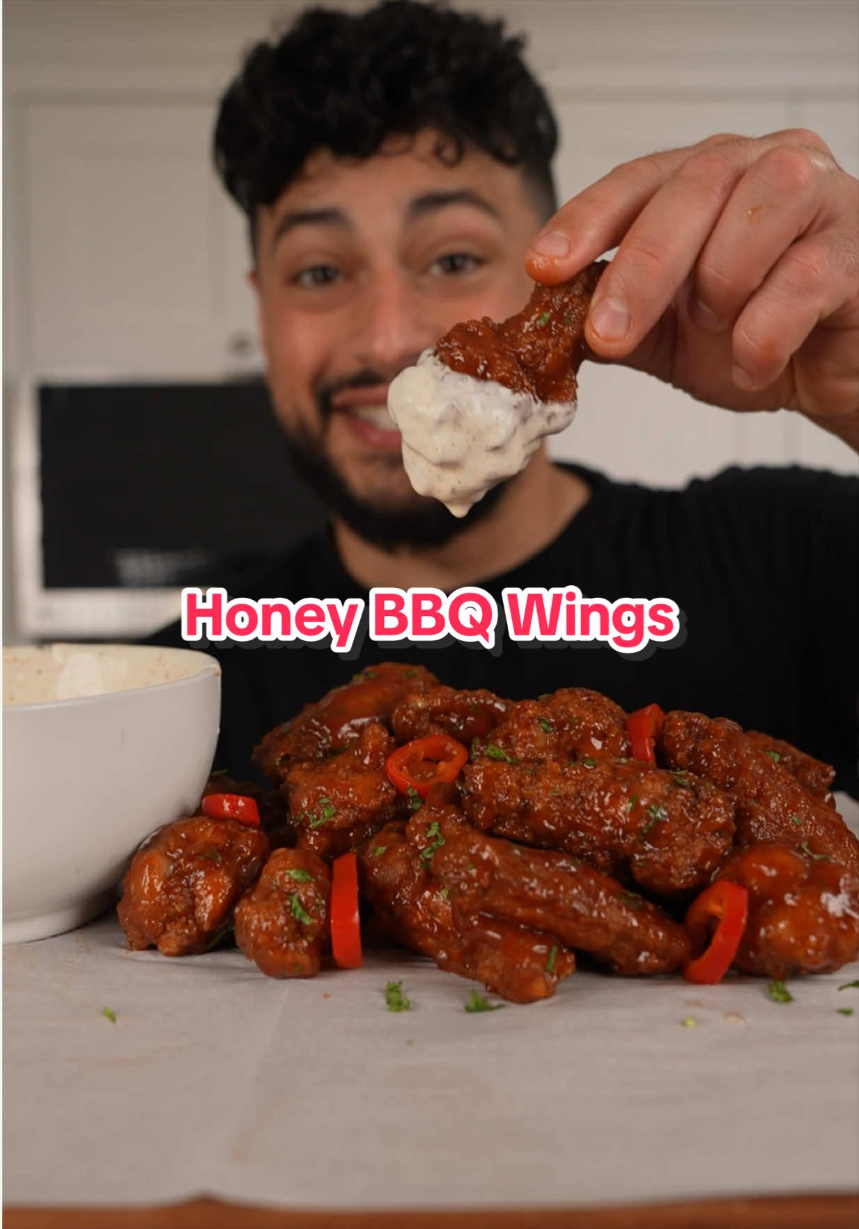 Honey BBQ Chicken Wings