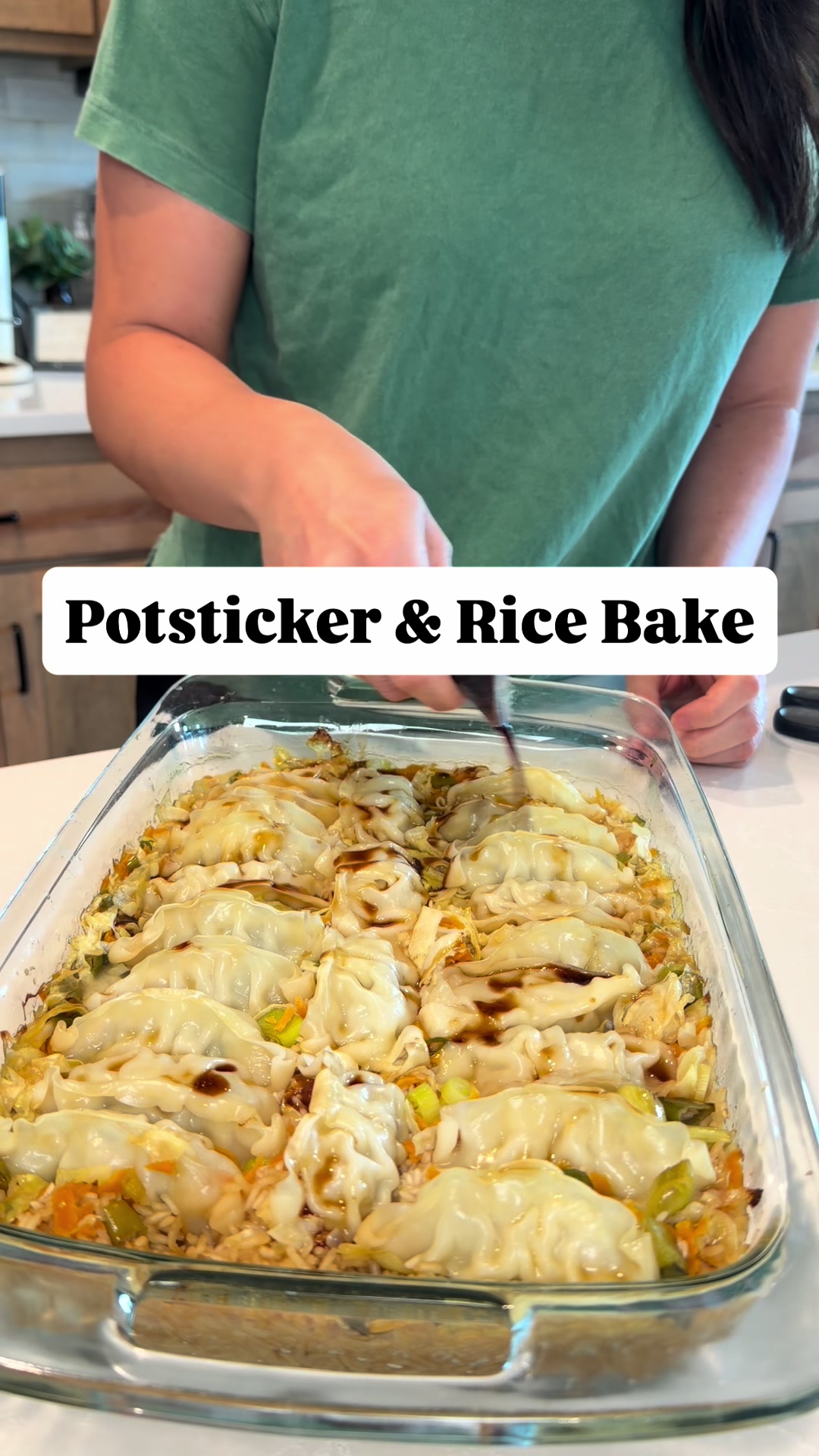 Potsticker Casserole