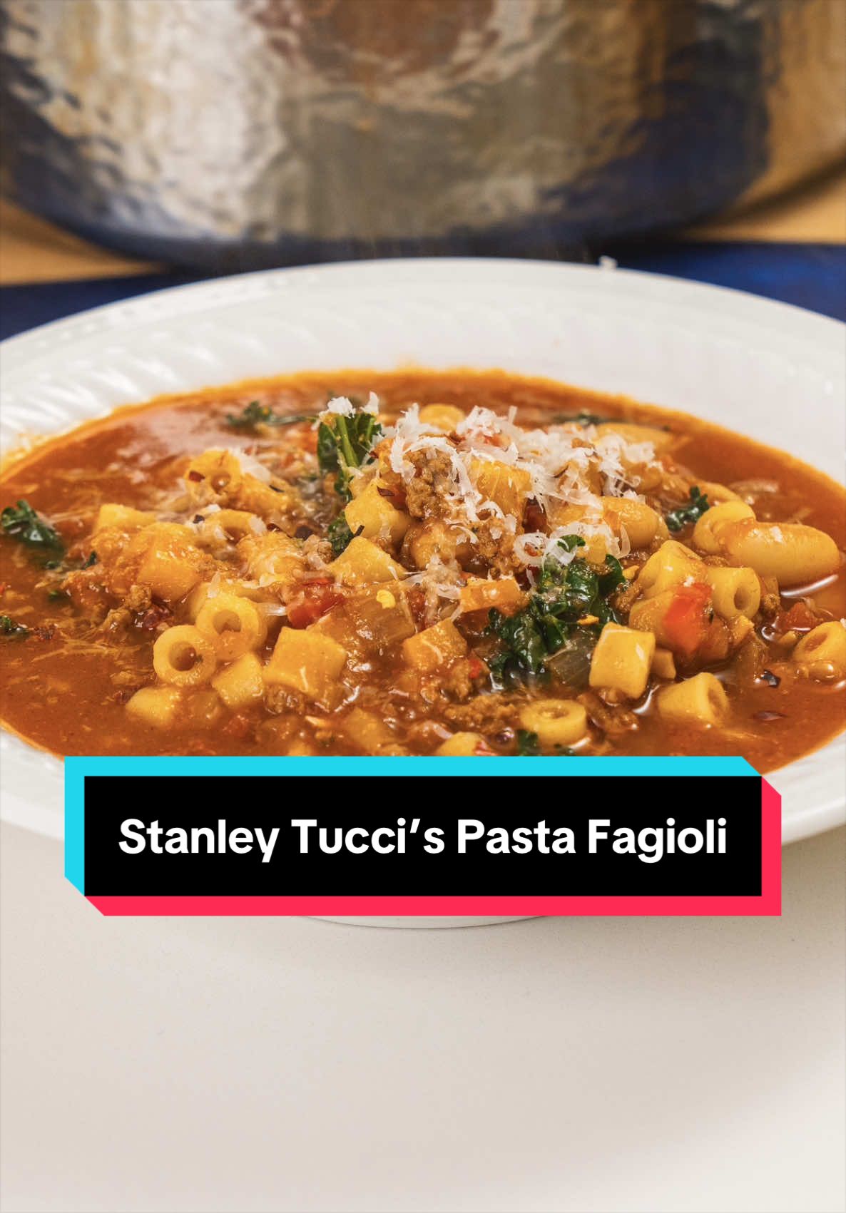 Stanley Tucci Pasta Fagioli Soup