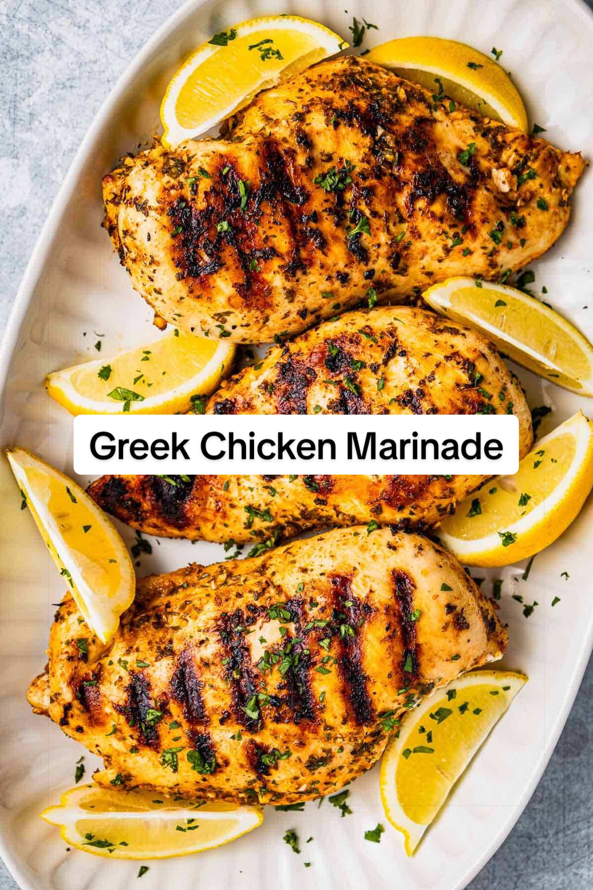 Greek Chicken Marinade