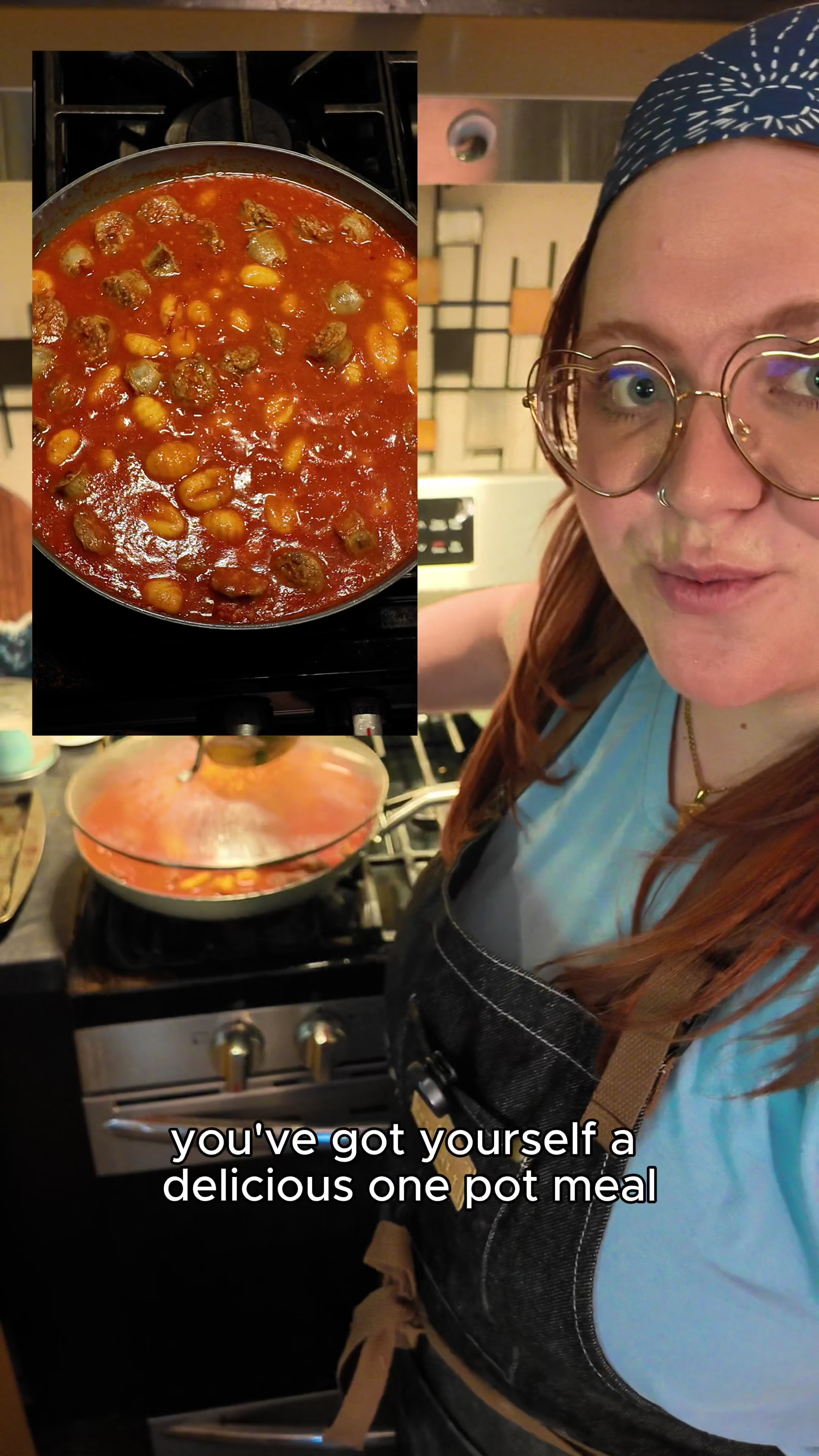One Pot Gnocchi with Italian Sausage