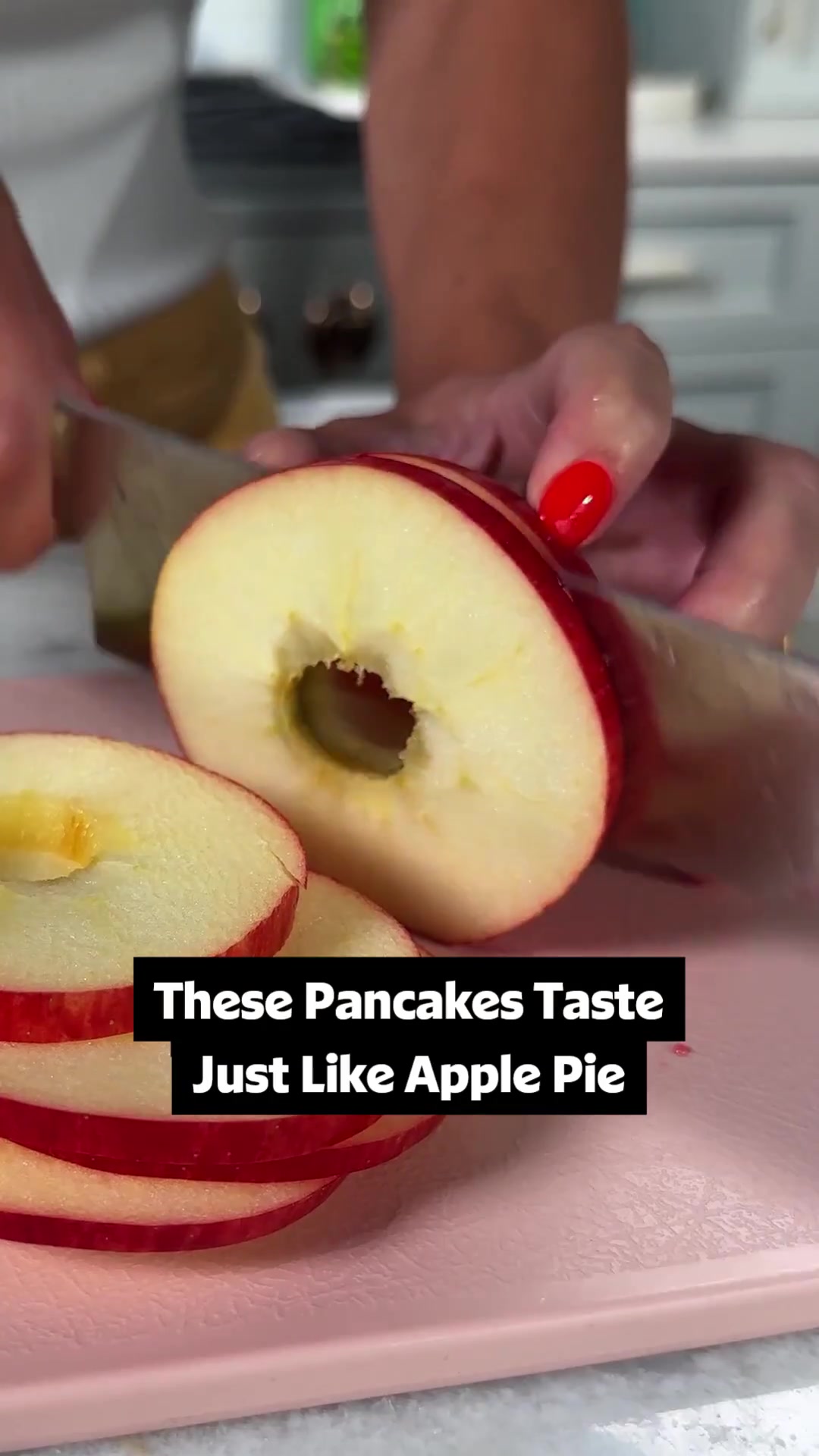 Apple Ring Pancakes