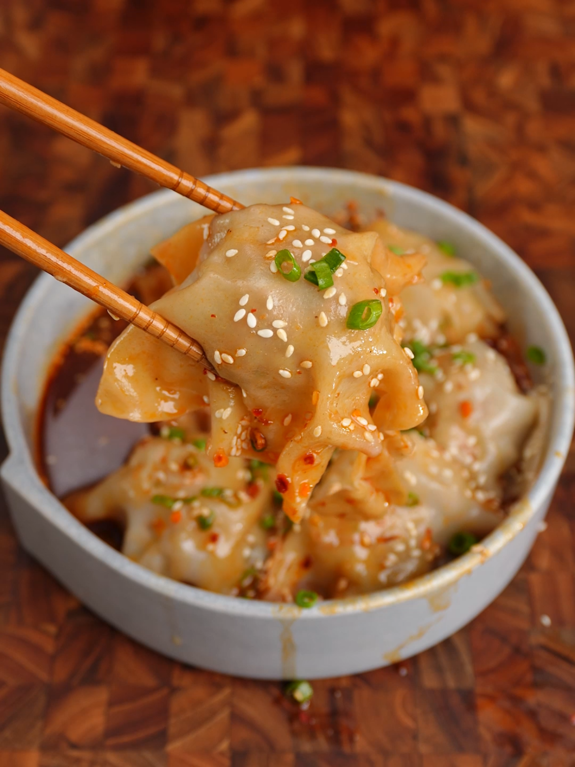 Pork and Chive Blanket Dumplings