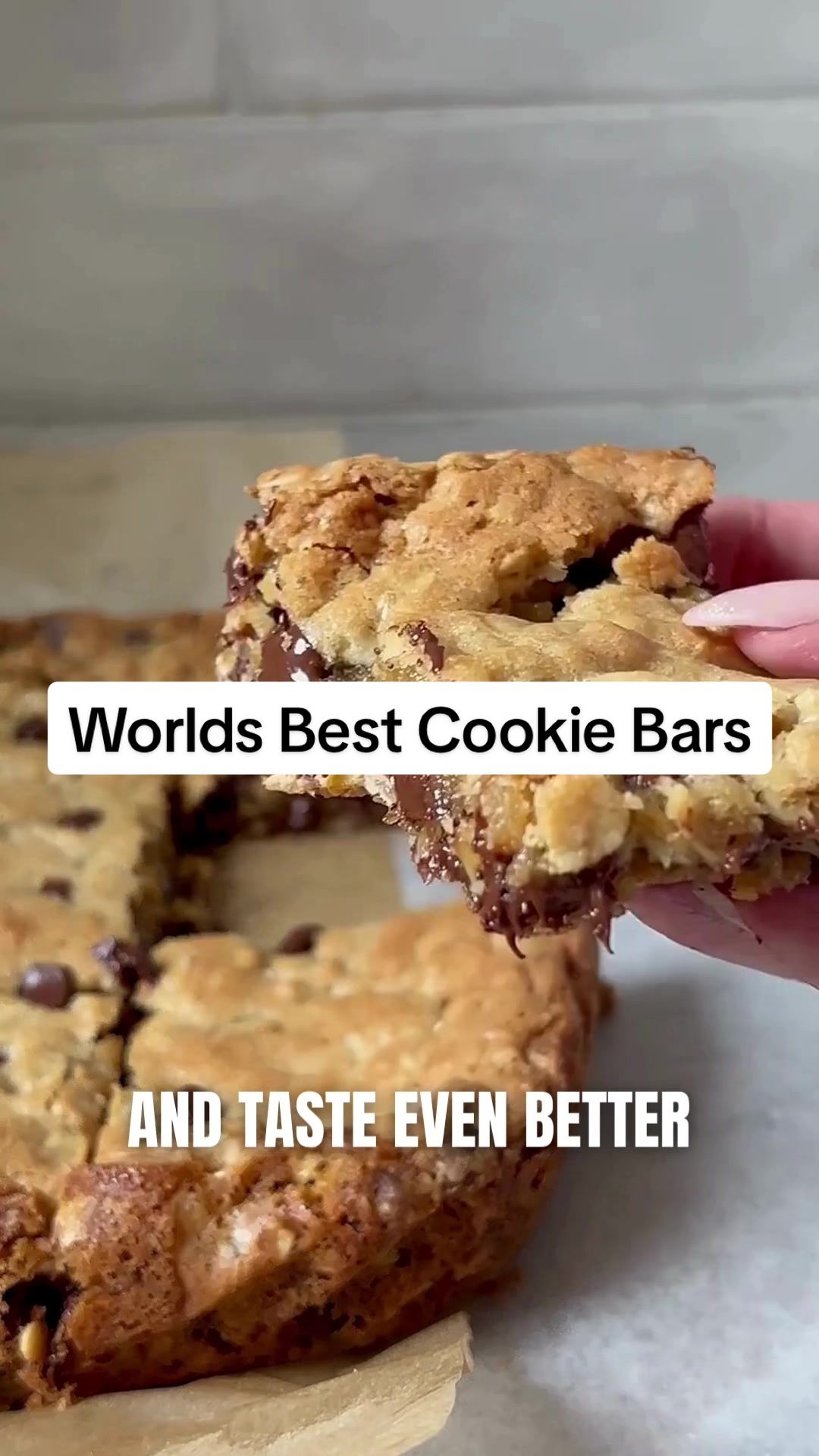 Chocolate Chip Cookie Bars