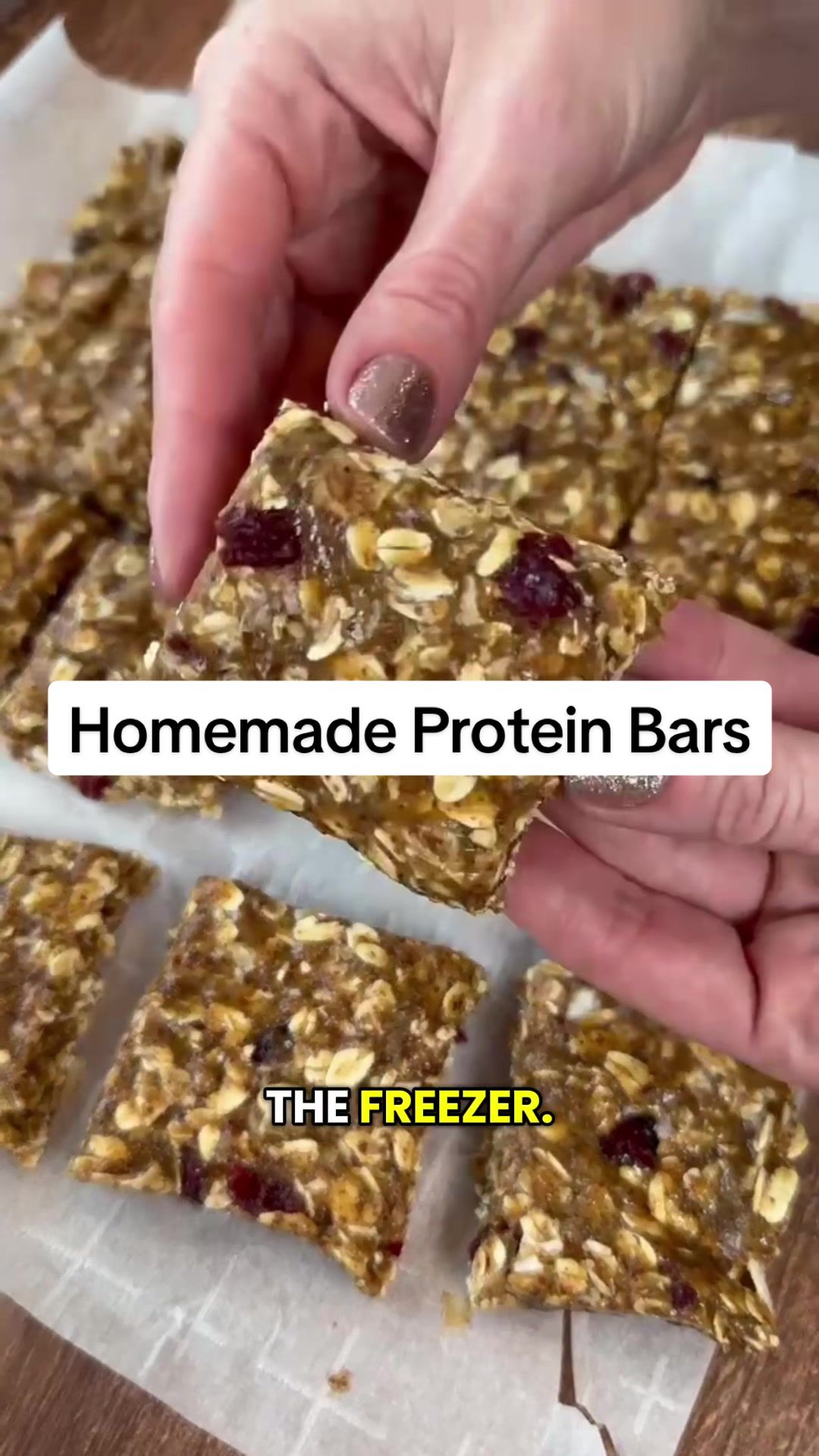Homemade Protein Bars