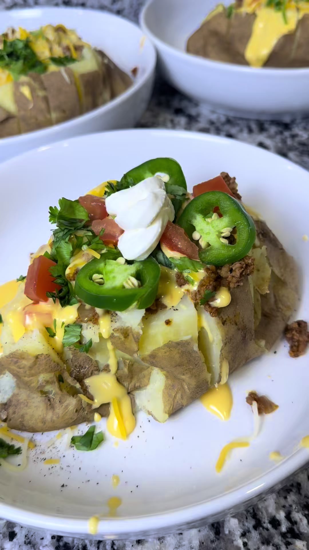 Baked Potato Tacos