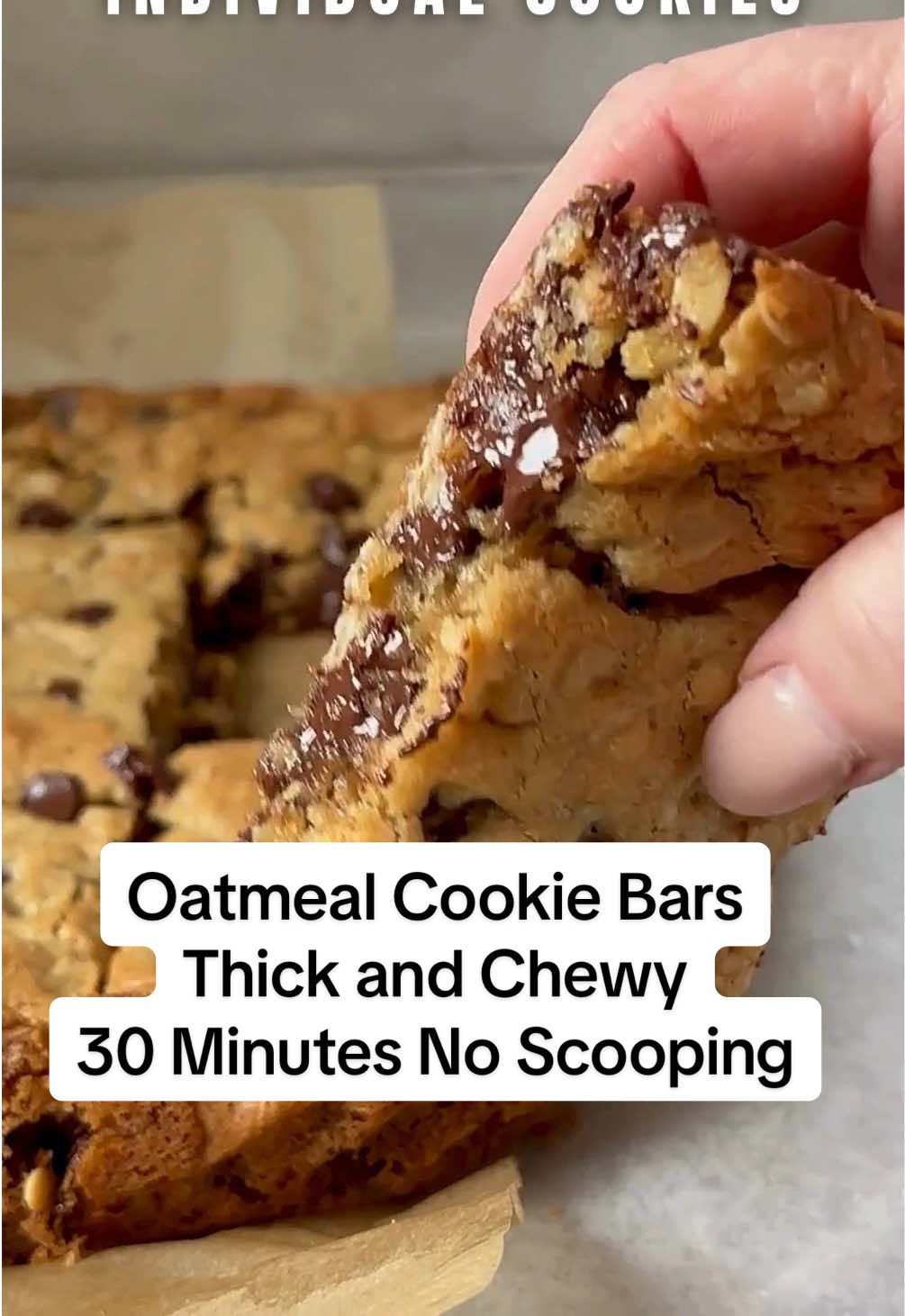 Oatmeal Cookie Bars