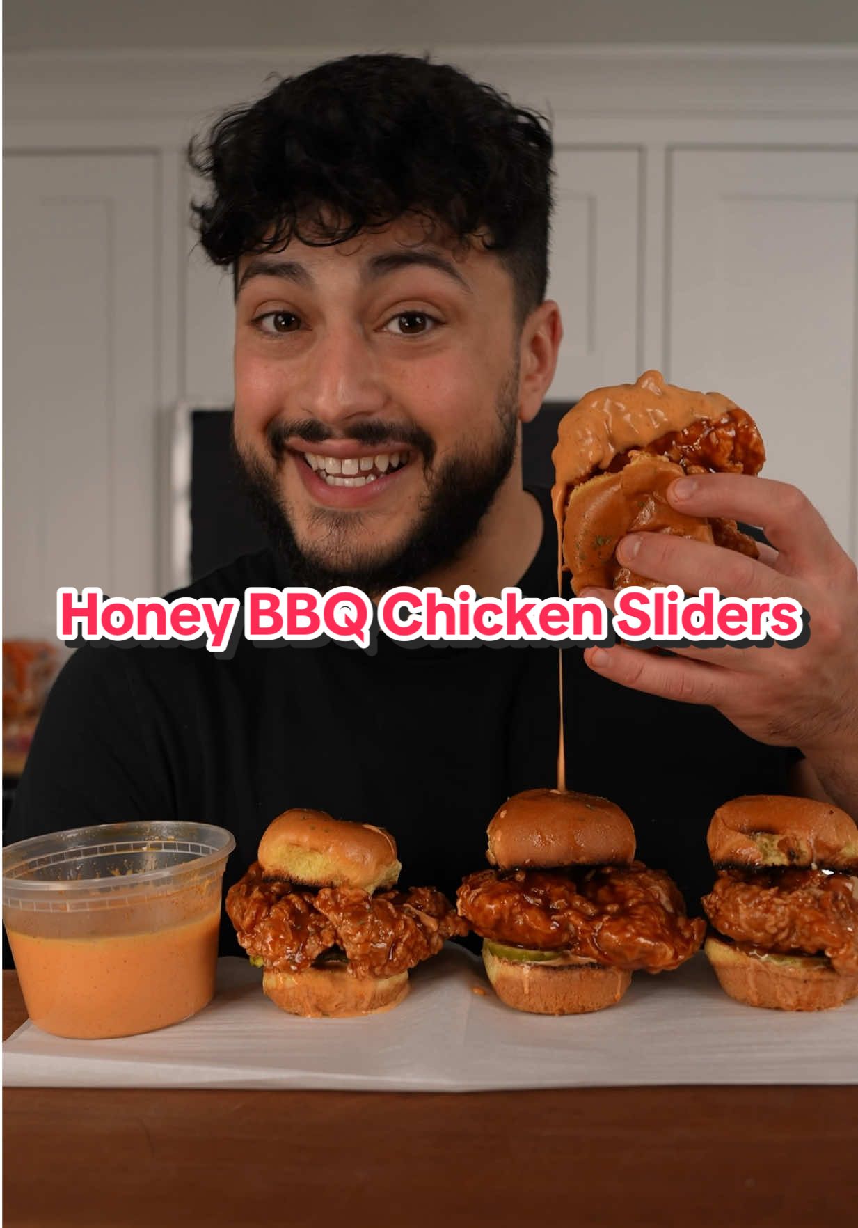 Honey Bbq Chicken Sliders