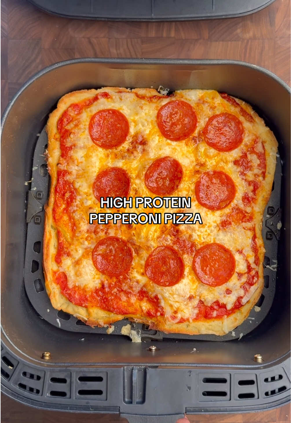 High Protein Pepperoni Pizza
