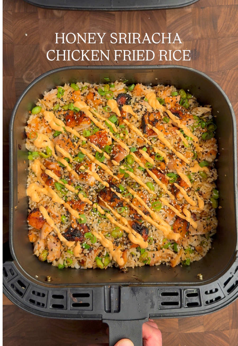 Honey Sriracha Chicken Fried Rice