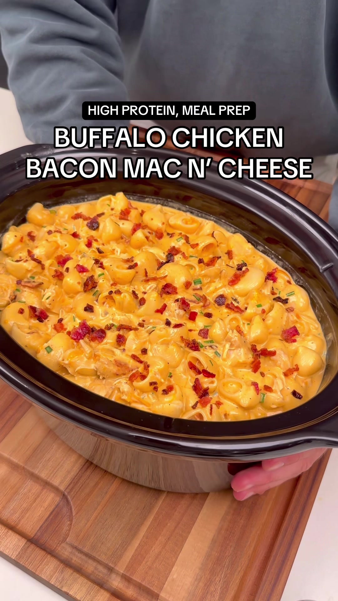 Buffalo Chicken & Bacon Mac n’ Cheese